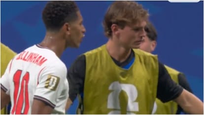 Jude Bellingham Slaps Argentina's Valentin Barco After England's FIFA World Cup 2026 Semi-final Exit