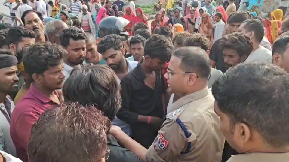 Speeding truck runs over people sleeping outside their home three dead two injured in mirzapur