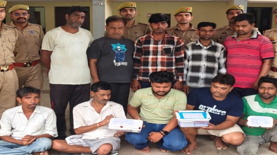 UP: Disabled Man Ran Betting Den From Home Police Arrest 10 in Agra