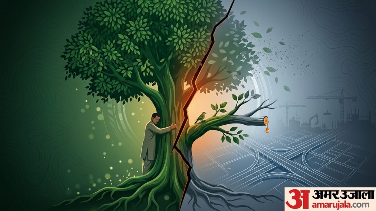environment policy india tree conservation vs development projects plantation campaigns