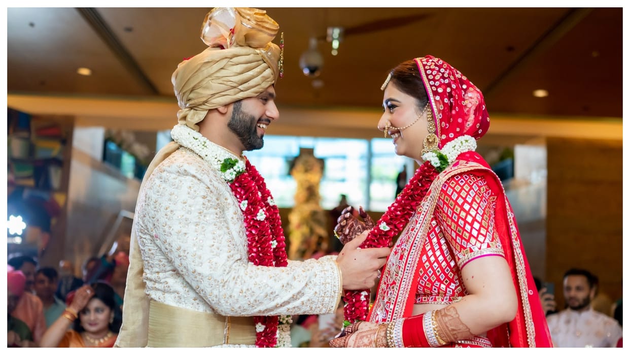 Disha Parmar celebrates 5 years of marriage with Rahul Vaidya share beautiful photos