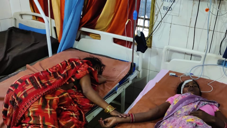 collision between a roadways bus and a truck near Brajghat in Hapur; 8 passengers, including driver injured