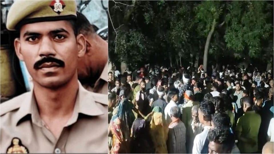 Agra resident constable commits suicide on duty in bulandshahr after harassment
