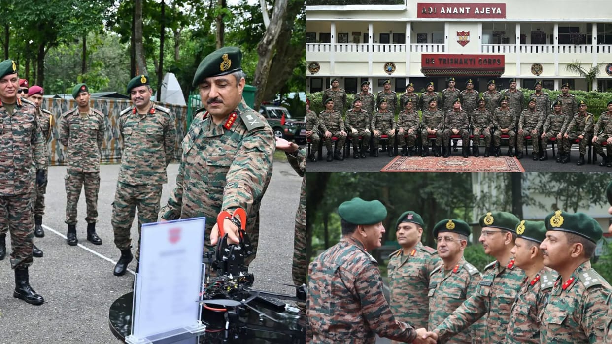 army chief Dheeraj Seth reviews northeast security  Vijay Vision