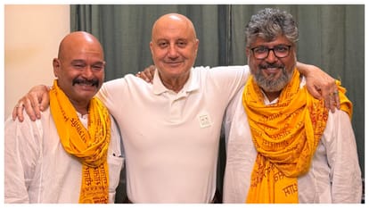 Anupam Kher completed Shooting for the first schedule of upcoming movie Shri RamBhumi in ayodhya