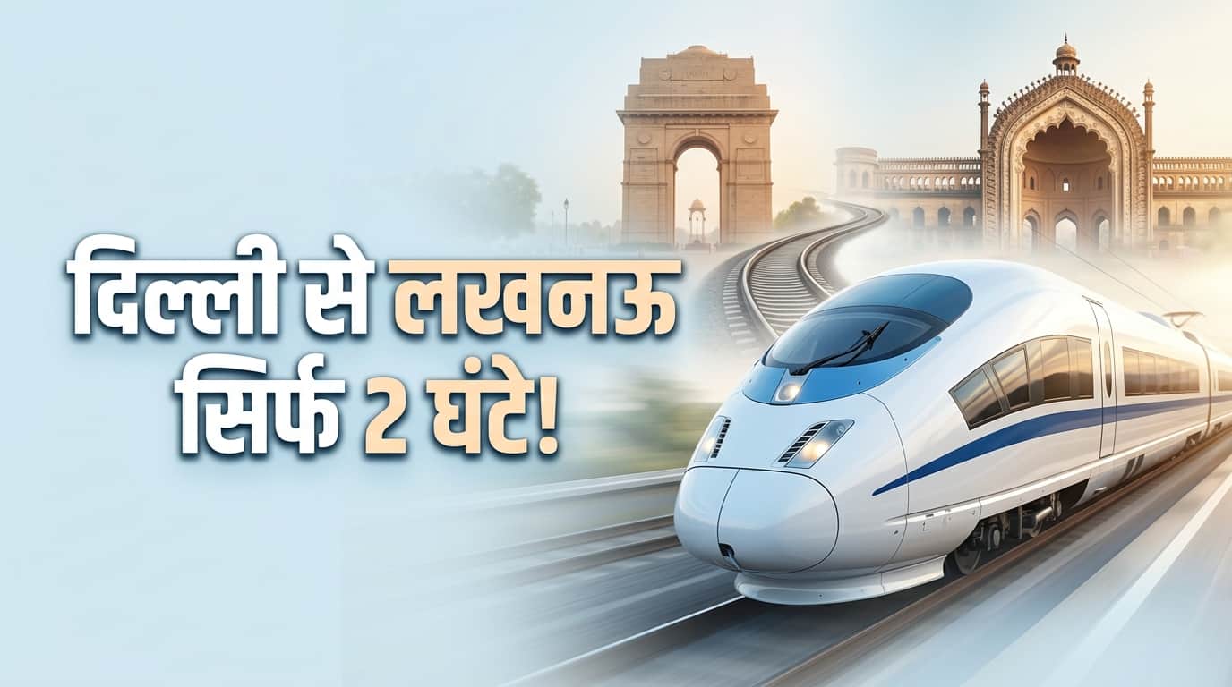 दिल्ली से लखनऊ का सफर हुआ आसान