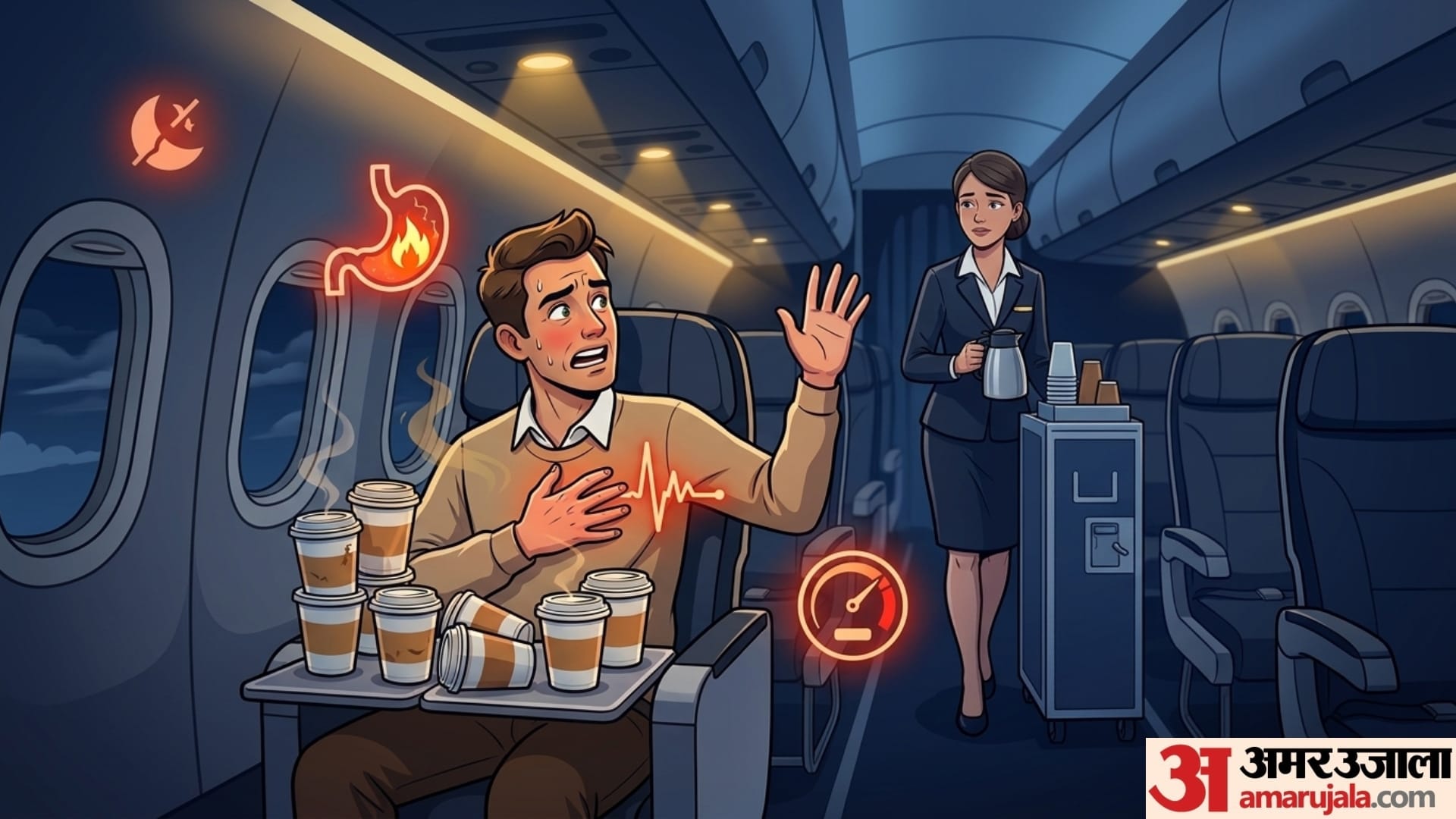 side effects of drinking tea or coffee in flight in hindi kya flight me tea or coffee pini chahiye disprj
