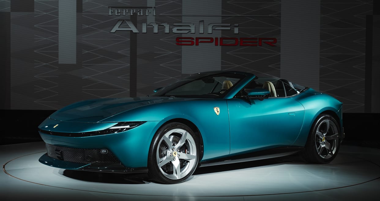 Ferrari Amalfi Spider V8 Convertible Supercar Launched in India Check Price Features Specs