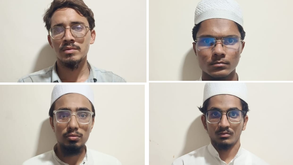 gujarat ats arrest five accused associated with the terror organisation Jaish-e-Mohammed