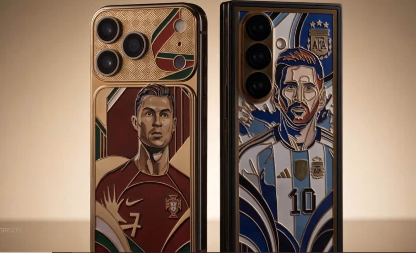 Caviar Launches 24K Gold Messi, Ronaldo Edition Smartphones, Only 19 Units Available