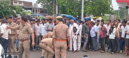 Truck drags cyclist for 10 metres on Kanpur-Jhansi Highway, labourer dies; driver caught by locals