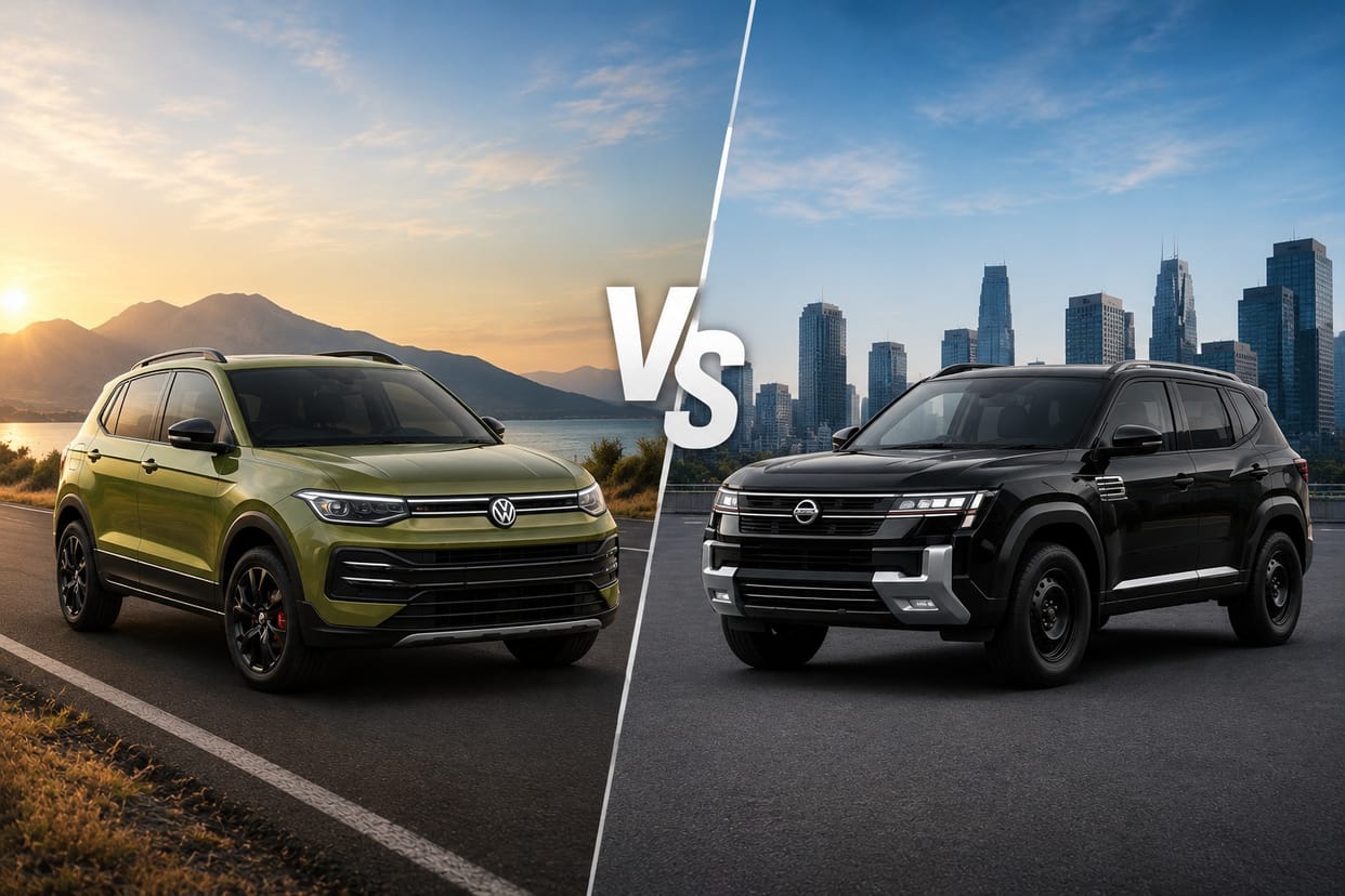 Nissan Tekton vs Volkswagen Taigun: Which Compact SUV Better Buy?