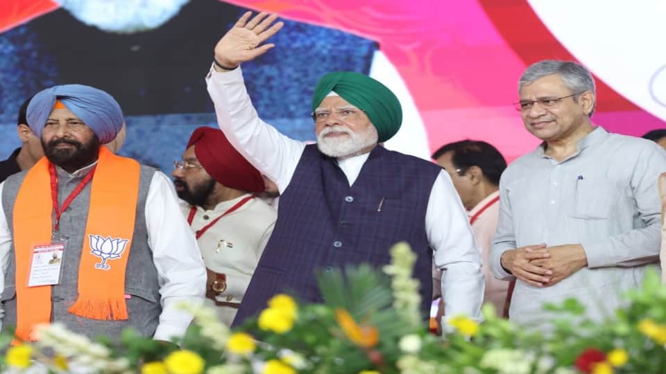 Modi has set the electoral stage in Punjab