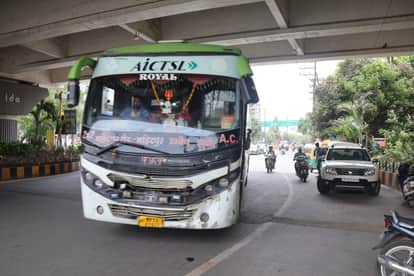 Passengers dropped off on the road instead of at designated stops; speeding continues unchecked; city buses in