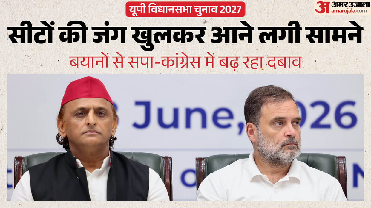 Tussle intensifies between SP and Congress over seat-sharing ahead of UP Assembly elections