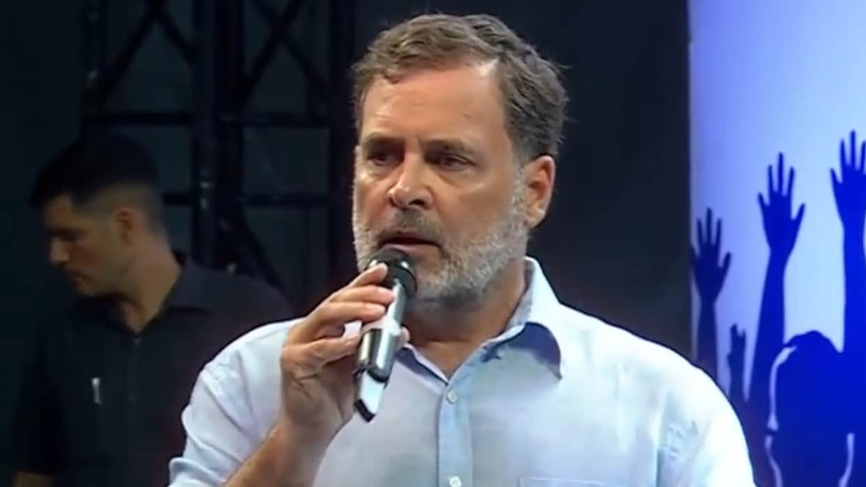 "Aap BJP ke ho kya?": Rahul Gandhi's sharp retort to Delhi Police families' Press Conference
