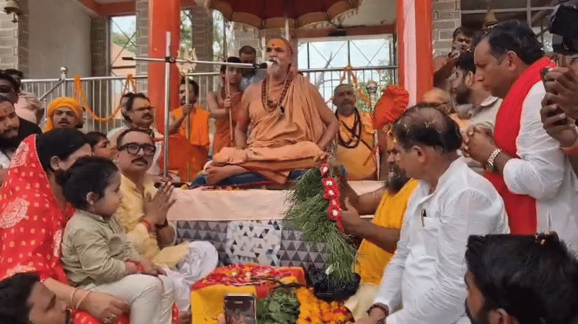 Ayodhya: Shankaracharya says those arrested for the theft of Ram Mandir offerings are merely scapegoats.