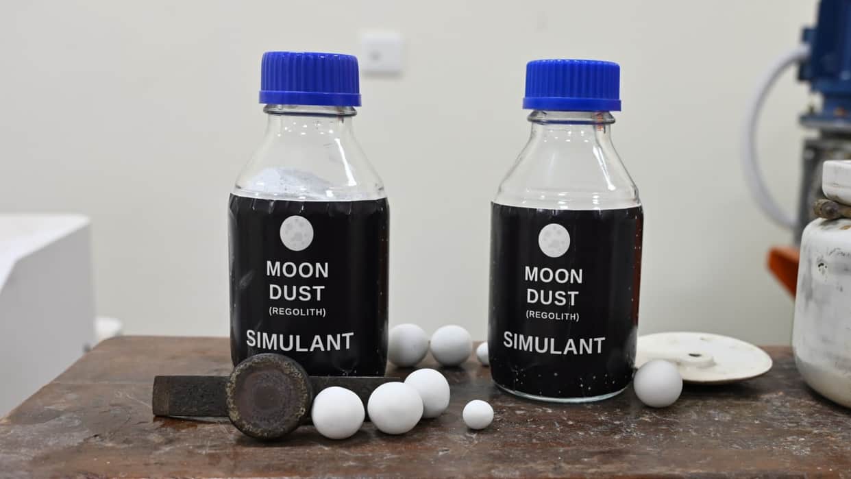 IIT bhu develops artificial lunar soil scientists working technology human settlement Moon