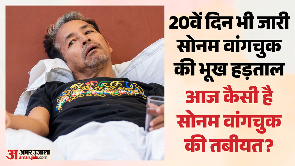 '...तो मैं भूत बनकर वापस आऊंगा', 20वें दिन भी जारी सोनम वांगचुक की भूख हड़ताल