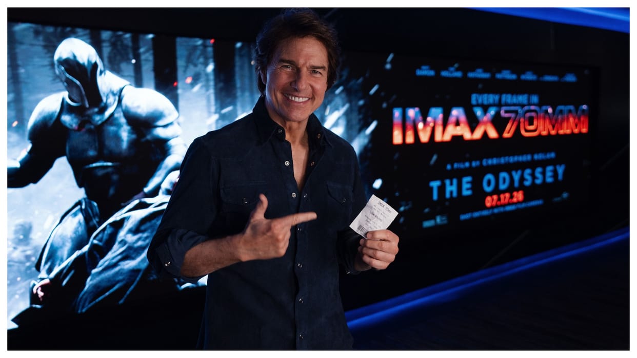 Tom Cruise raves about Christopher Nolan The Odyssey praises cast and crew