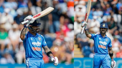 IND vs ENG: Virat Kohli Breaks Multiple Records with 65-Run Knock 2nd ODI Against England in Cardiff
