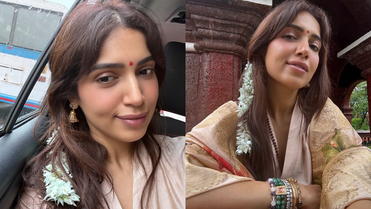 Bhumi Pednekkar seeking blessings from Kul Devi On birthday shares photos says I feel very very loved today