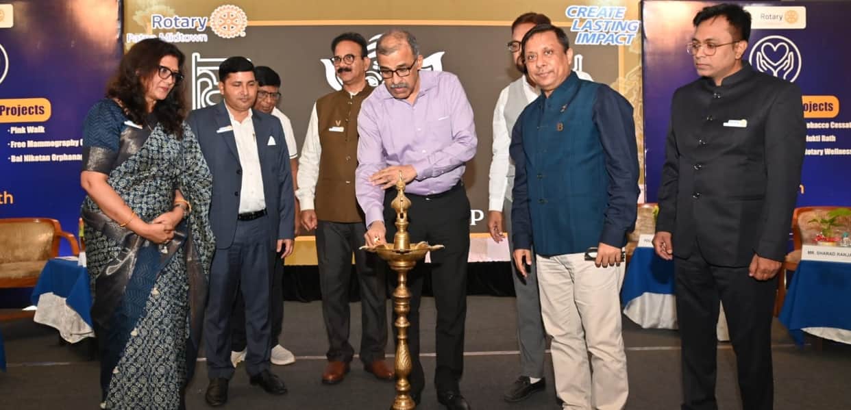 Bihar News: Rotary Patna Mid Town's new executive committee takes charge, Bihar Patna News