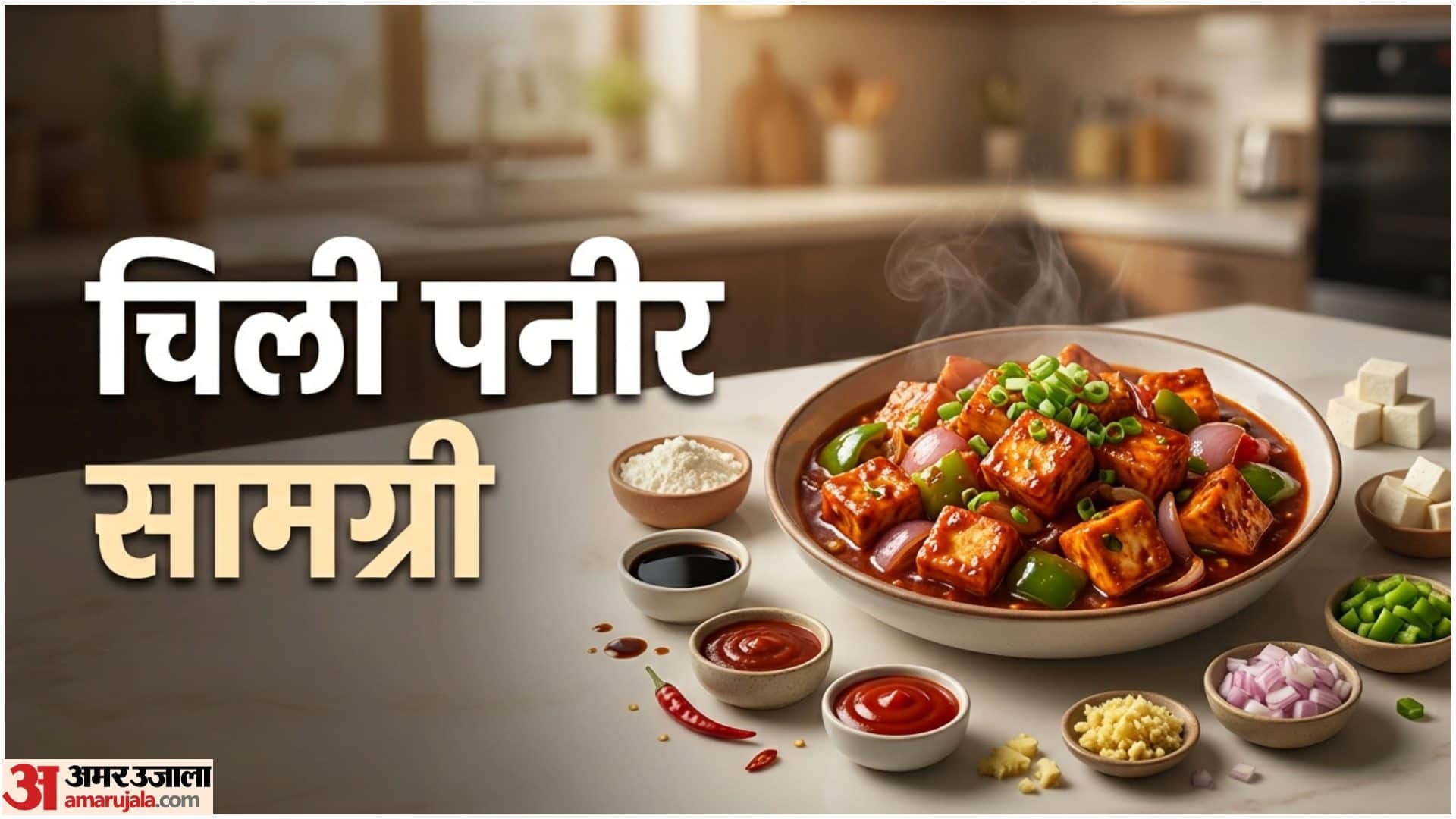 चिली पनीर बनाने का तरीका