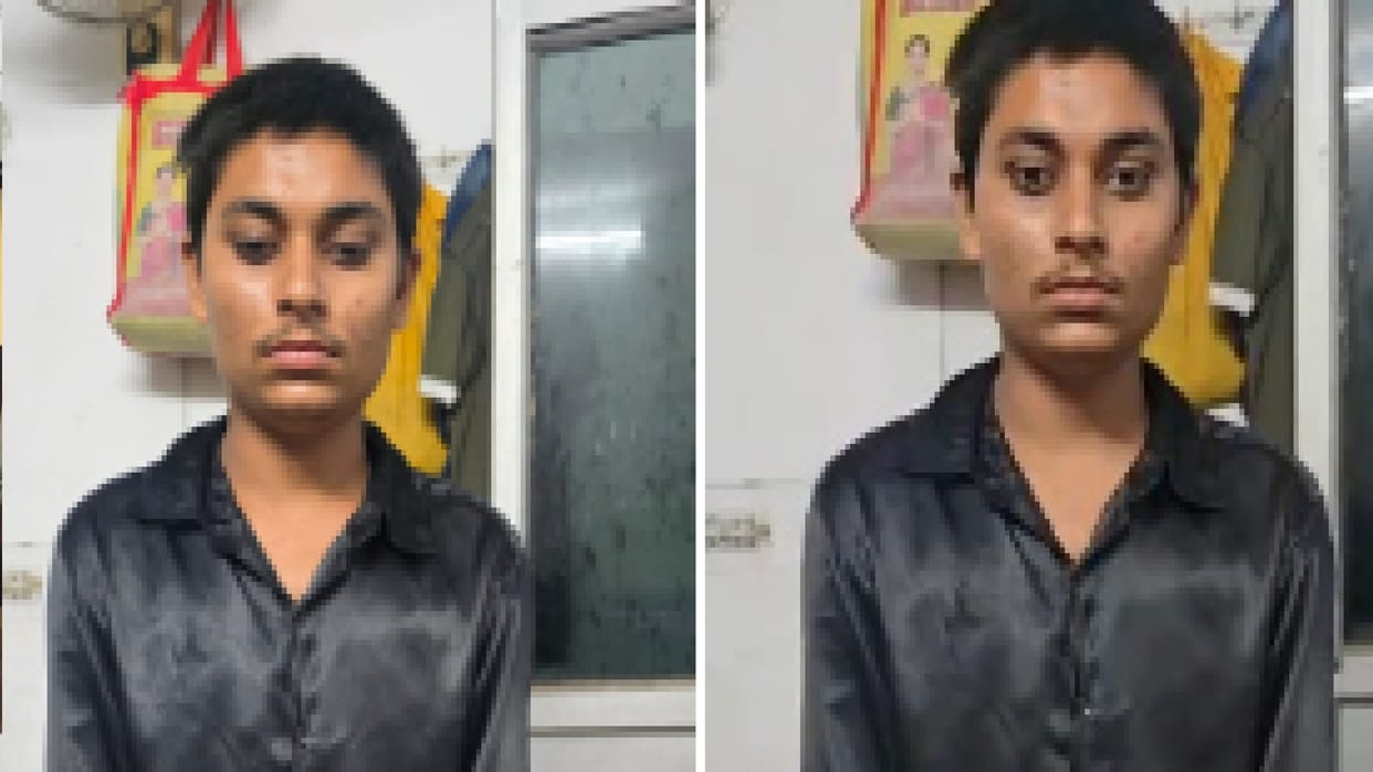 A youth was arrested in Raipur for threatening people with a sharp knife, action was taken under the Arms Act