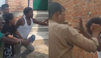 Kanpur PRV vehicle pelted with stones constables chased beaten and uniforms torn six individuals into custody