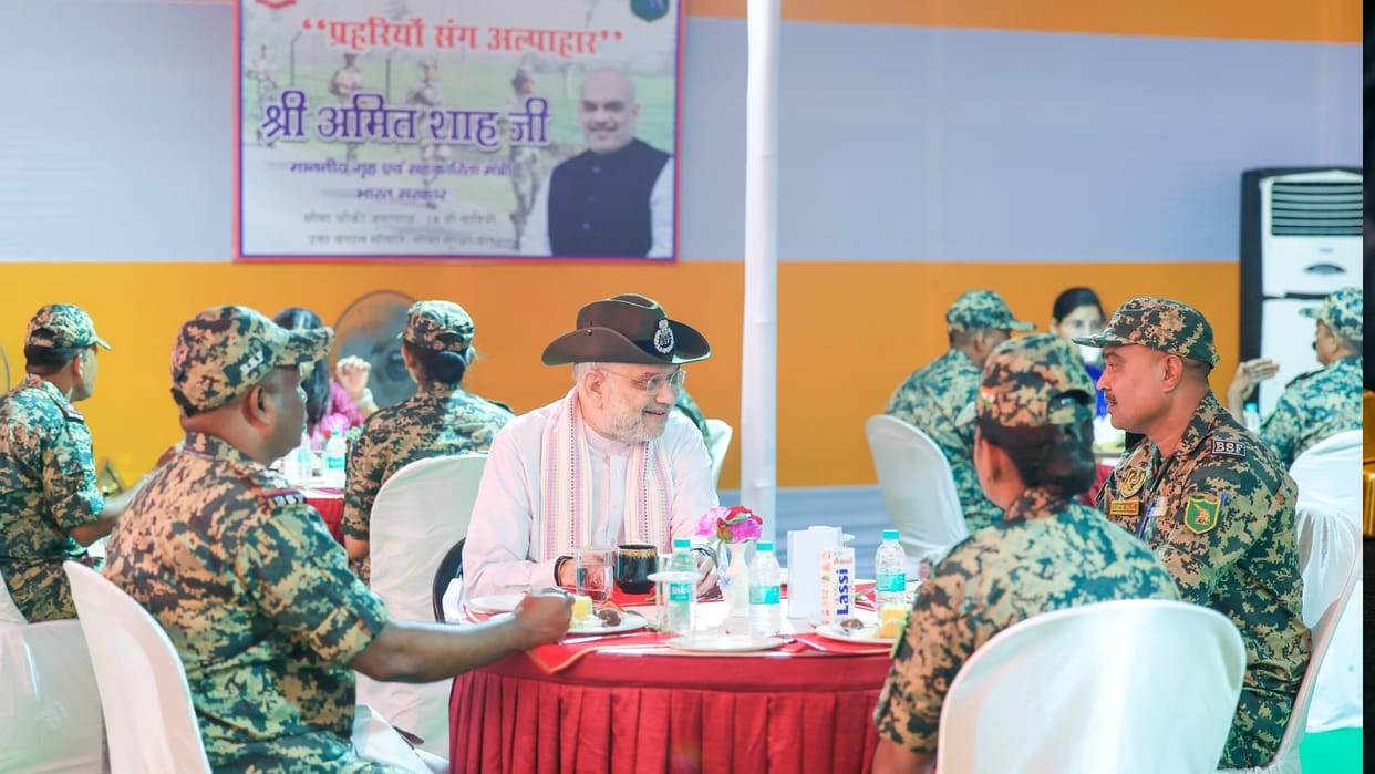 Amit Shah says welfare of bsf soldiers and their families is the Modi government's top priority.