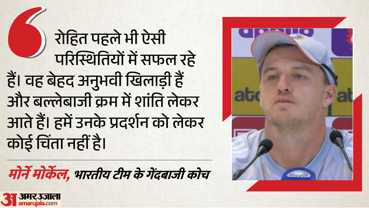 IND vs ENG: Morne Morkel says Rohit Sharma brings calmness to batting line-up
