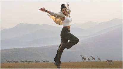 SS Rajamouli Shares Priyanka Chopra New Look As Mandakini From Varanasi Mahesh Babu Prithviraj Sukumaran