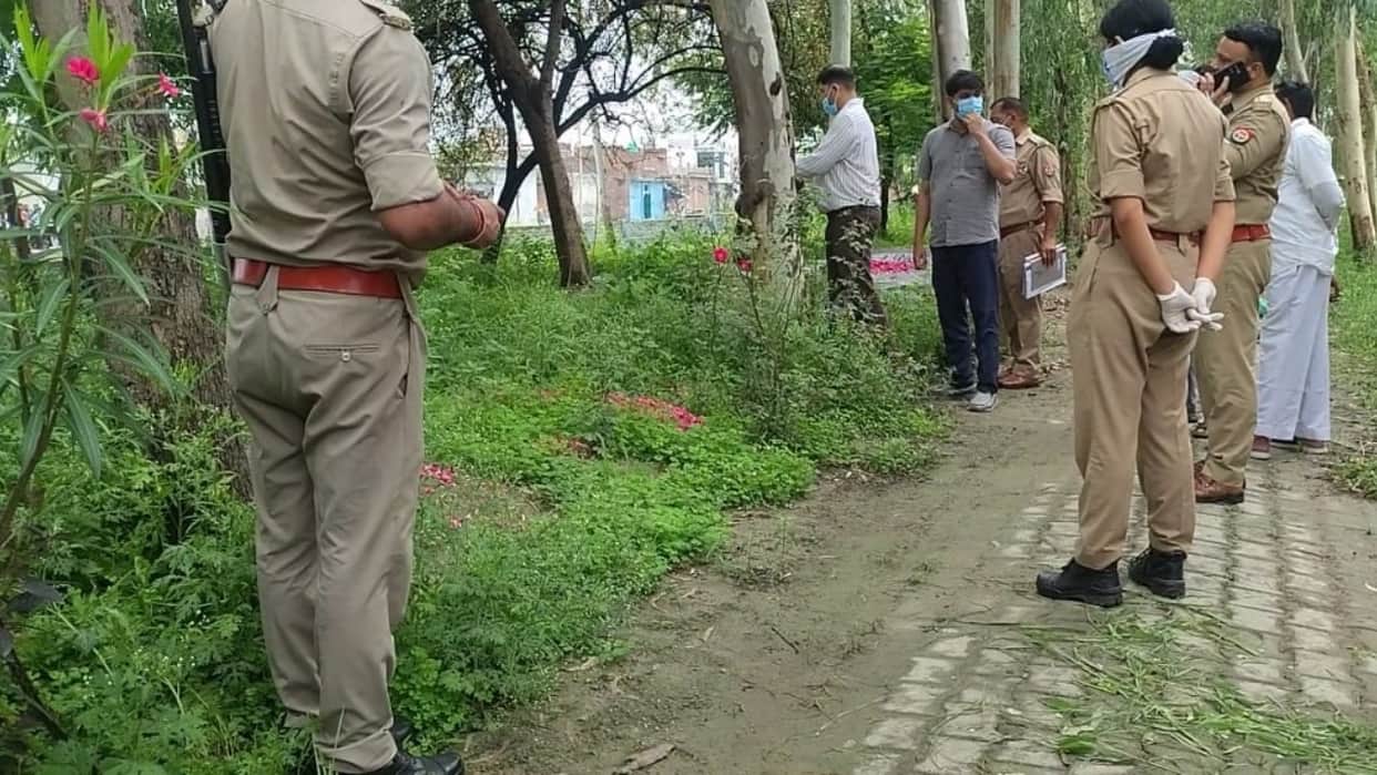 dead body of relative of the SP MLA was exhumed from the grave in Baheri