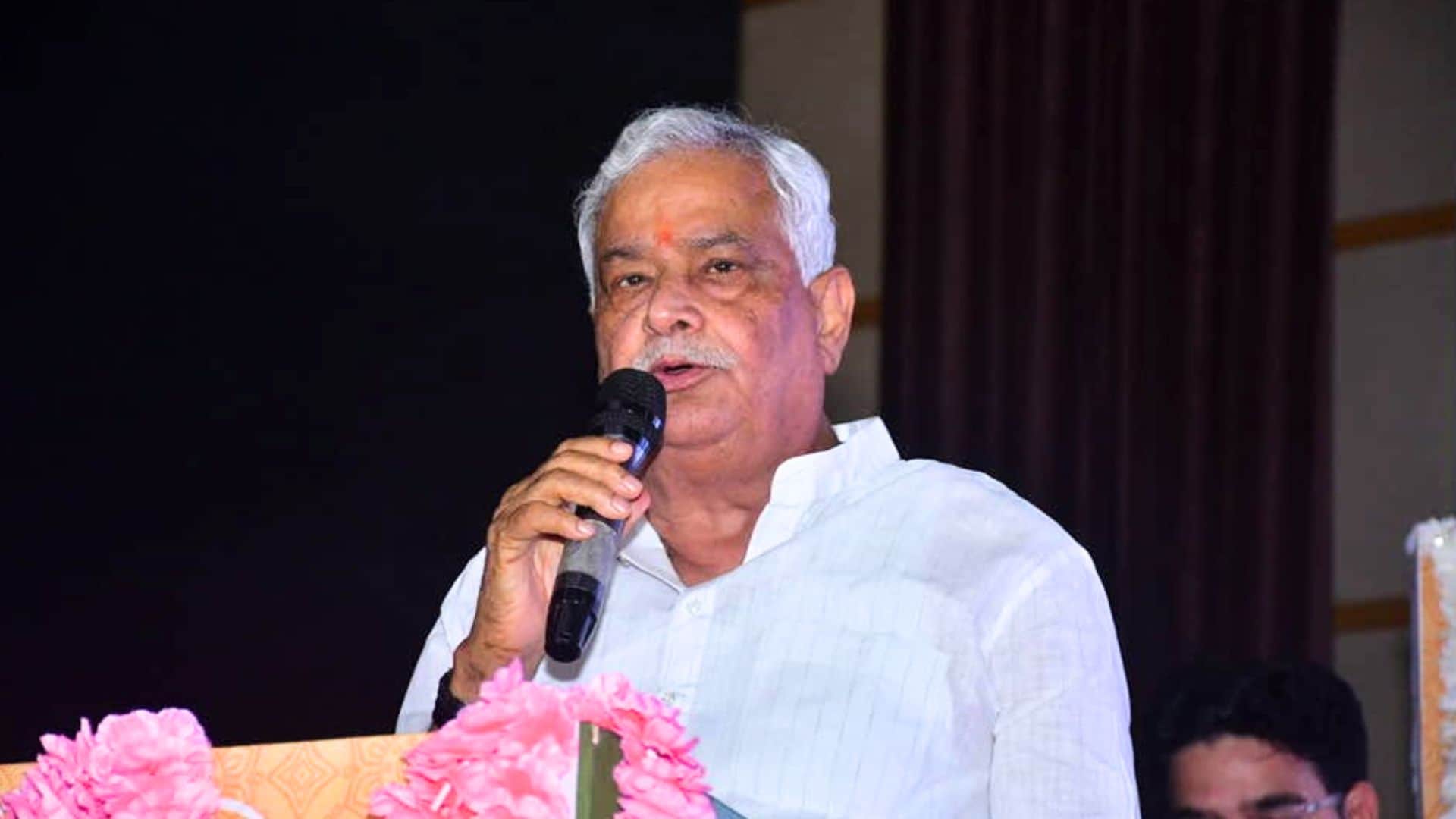 राजस्थान के मंत्री डॉ. किरोड़ी लाल मीणा