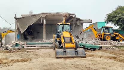 Encroachment made 50 years ago in Sambhal: Bulldozer used on Imambara and Mazar built on government land