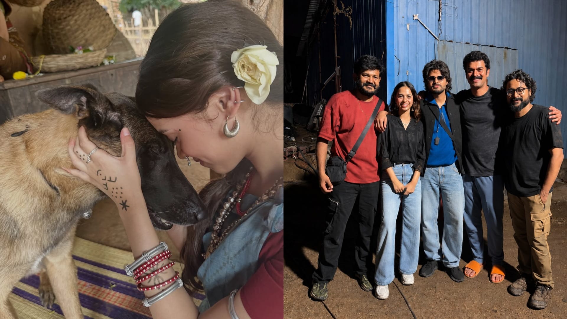 Nitanshi Goel wrap up her upcoming film Takshakudu shares bts photos