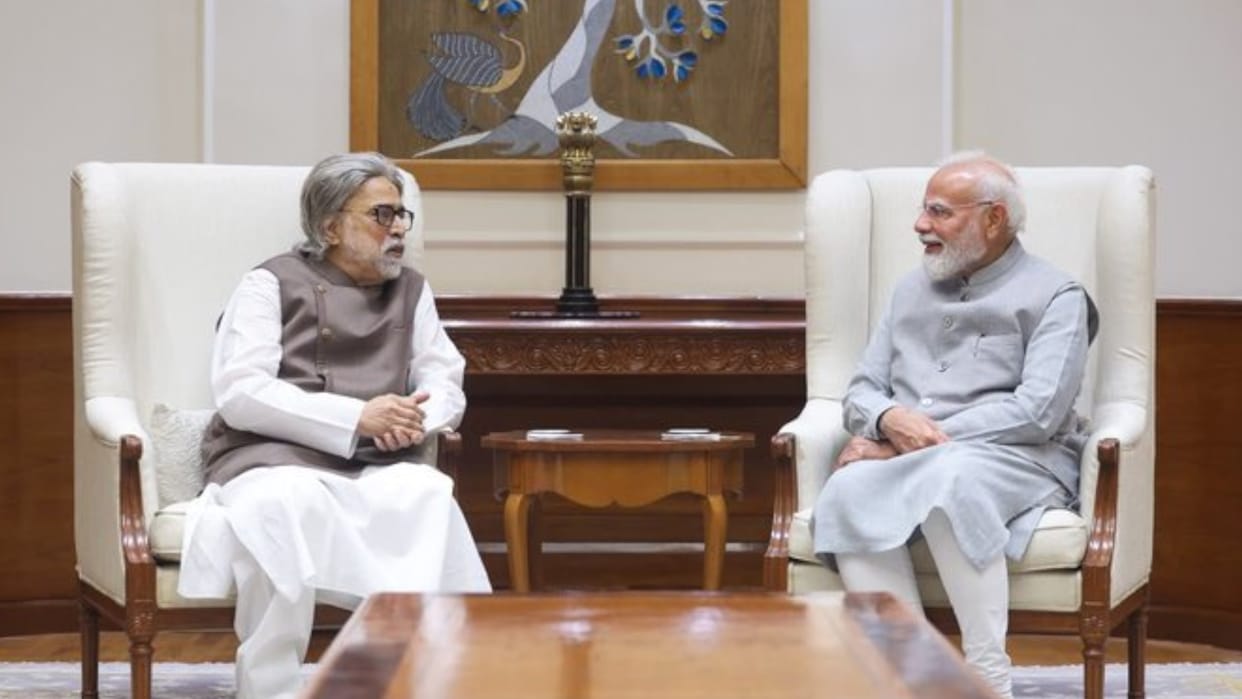 TMC rebel Sudip Bandyopadhyay meets PM Modi