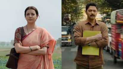 Kajal Aggarwal Shreyas Talpade Trisha Sarda Movie The India Story Trailer Released Directed By Chettan DK