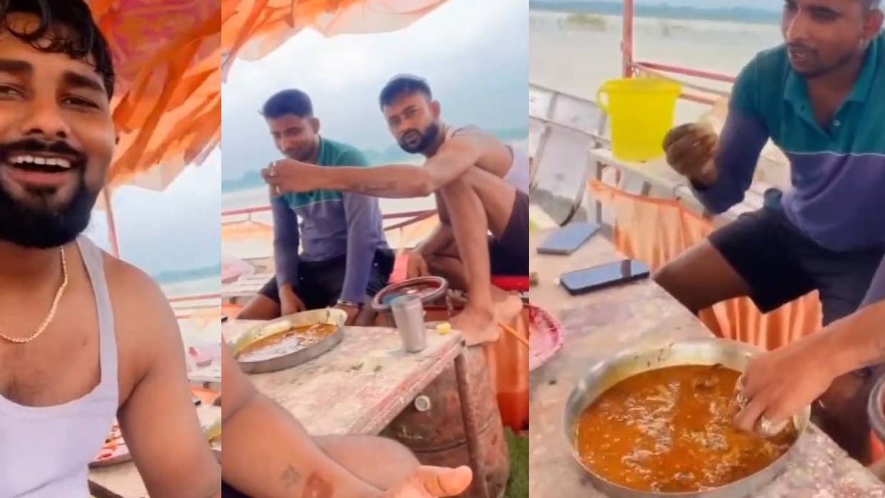 Ayodhya Viral Video: Beer and Mutton Party on Boat in Saryu River Sparks Outrage