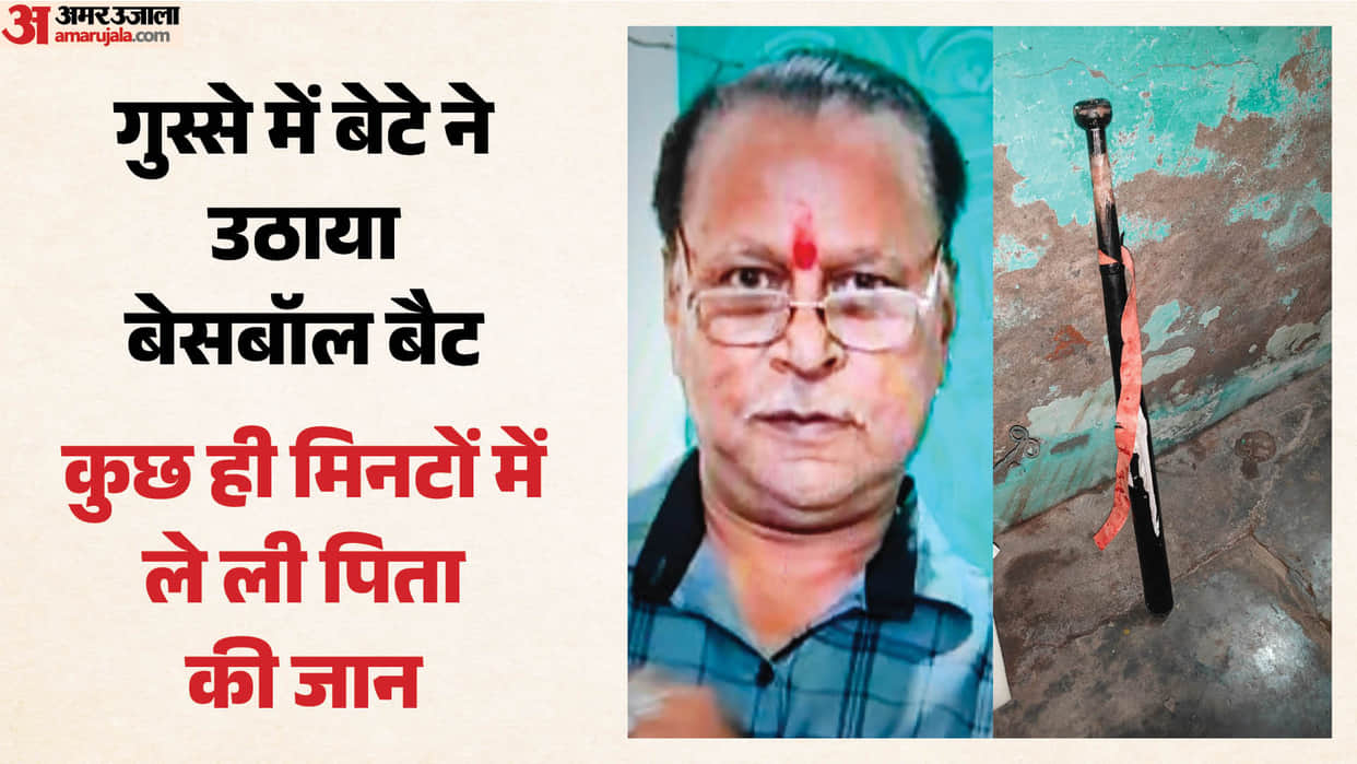 Son kills father with baseball bat in Firozabad