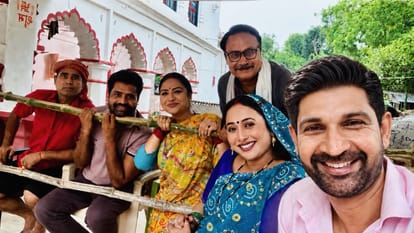 Bhojpuri Actress Rani Chatterjee Shares behind the scenes Moments from Her Movie badki bahu chaotki bahu 2