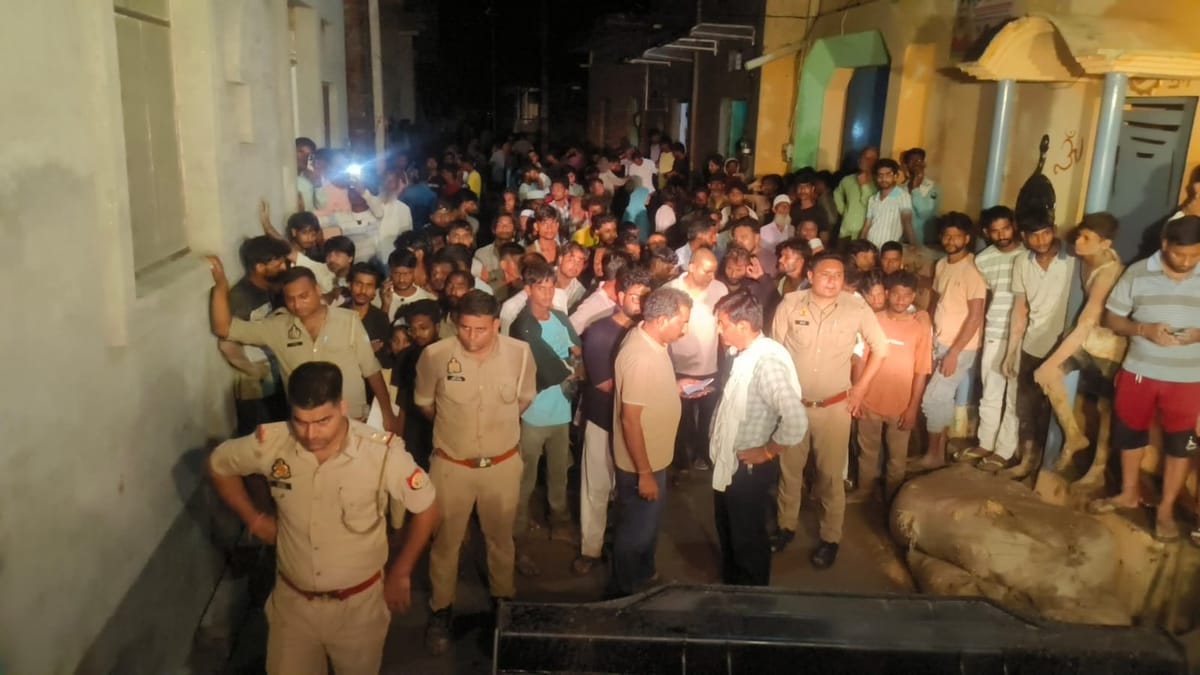 बारिश में मकान गिरा, पिता और चार बच्चों की मौत, हादसे के वक्त खाना खा रहा था परिवार
