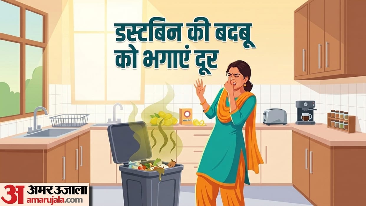 Simple Life Hacks to remove Trash Bin Odors how to get rid for smell from kitchen dustbin
