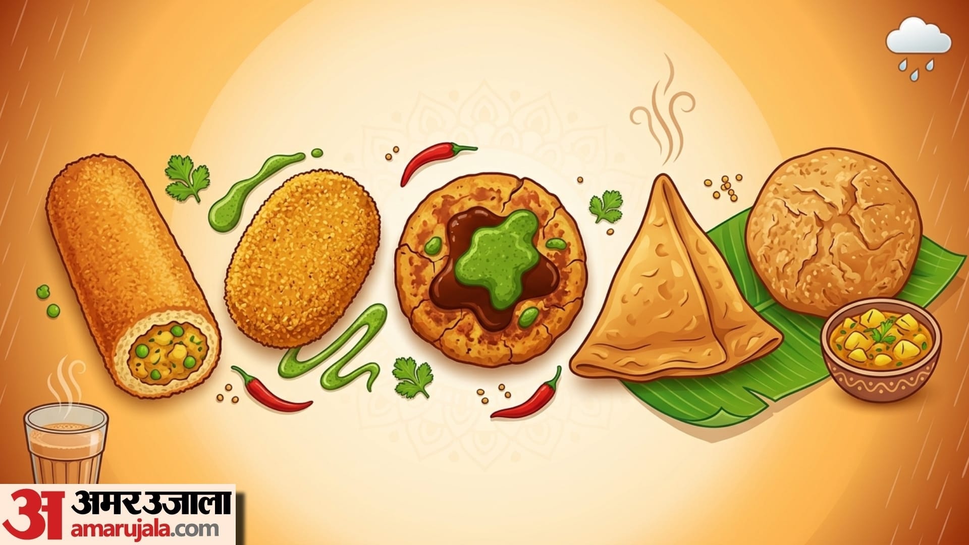 25 Simple Quick and Delicious Monsoon Recipes in hindi barish me kya banaye