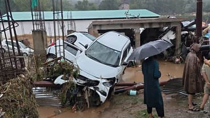 Rain havoc in Jammu & Kashmir Floods and landslides cause devastation in Poonch-Rajouri.