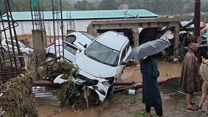 Rain havoc in Jammu & Kashmir Floods and landslides cause devastation in Poonch-Rajouri.