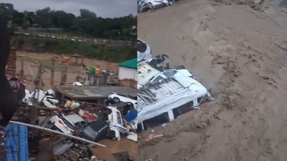 Rain havoc in Jammu & Kashmir Floods and landslides cause devastation in Poonch-Rajouri.