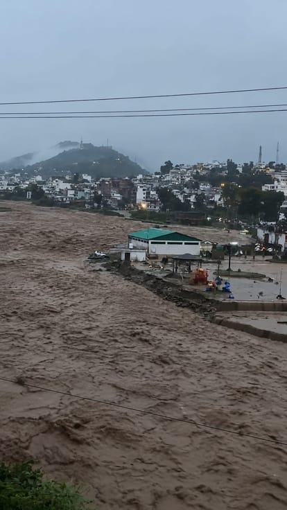 Rain havoc in Jammu & Kashmir Floods and landslides cause devastation in Poonch-Rajouri.