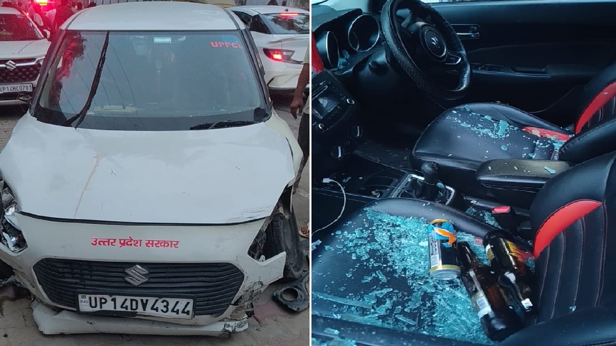 Ghaziabad:मोदीनगर में बेकाबू कार ने आठ वाहनों को टक्कर मारी, कई लोग हादसे में हुए घायल – Out Of Control Car Rams Into Eight Vehicles In Modinagar Several People Injured Ghaziabad:मोदीनगर में बेकाबू कार ने आठ वाहनों को टक्कर मारी, कई लोग हादसे में हुए घायल – Out Of Control Car Rams Into Eight Vehicles In Modinagar Several People Injured